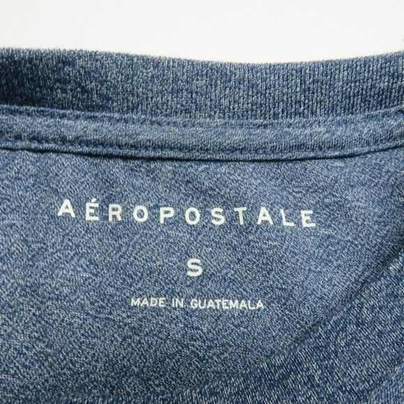Aeropostale NYC New York City T-Shirt Men's Size Small Blue Short Sleeve - Picture 3 of 8